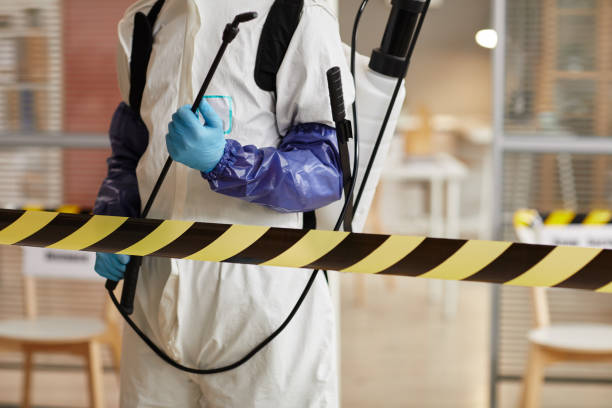 Professional Biohazard technician working in West Hyannisport, MA